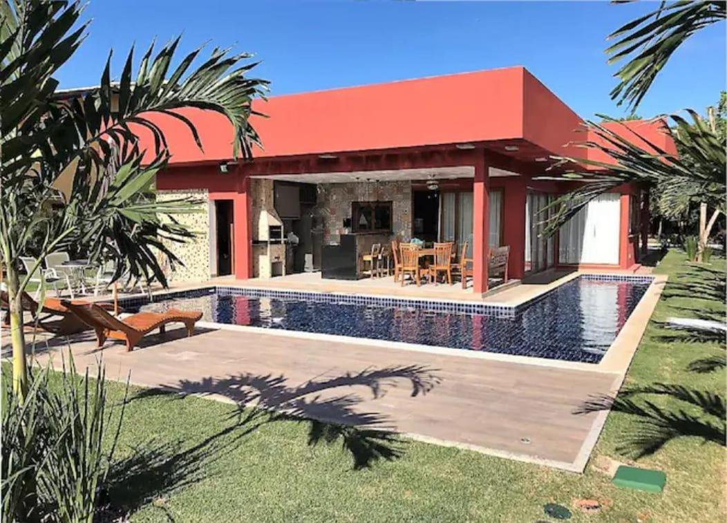 Casa Temporada - 4 Suites - Condominio Luxo - Piscina Extraordinaria - Praia De Itacimirim-Ba Camaçari المظهر الخارجي الصورة
